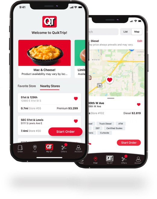 QT Mobile App – QuikTrip