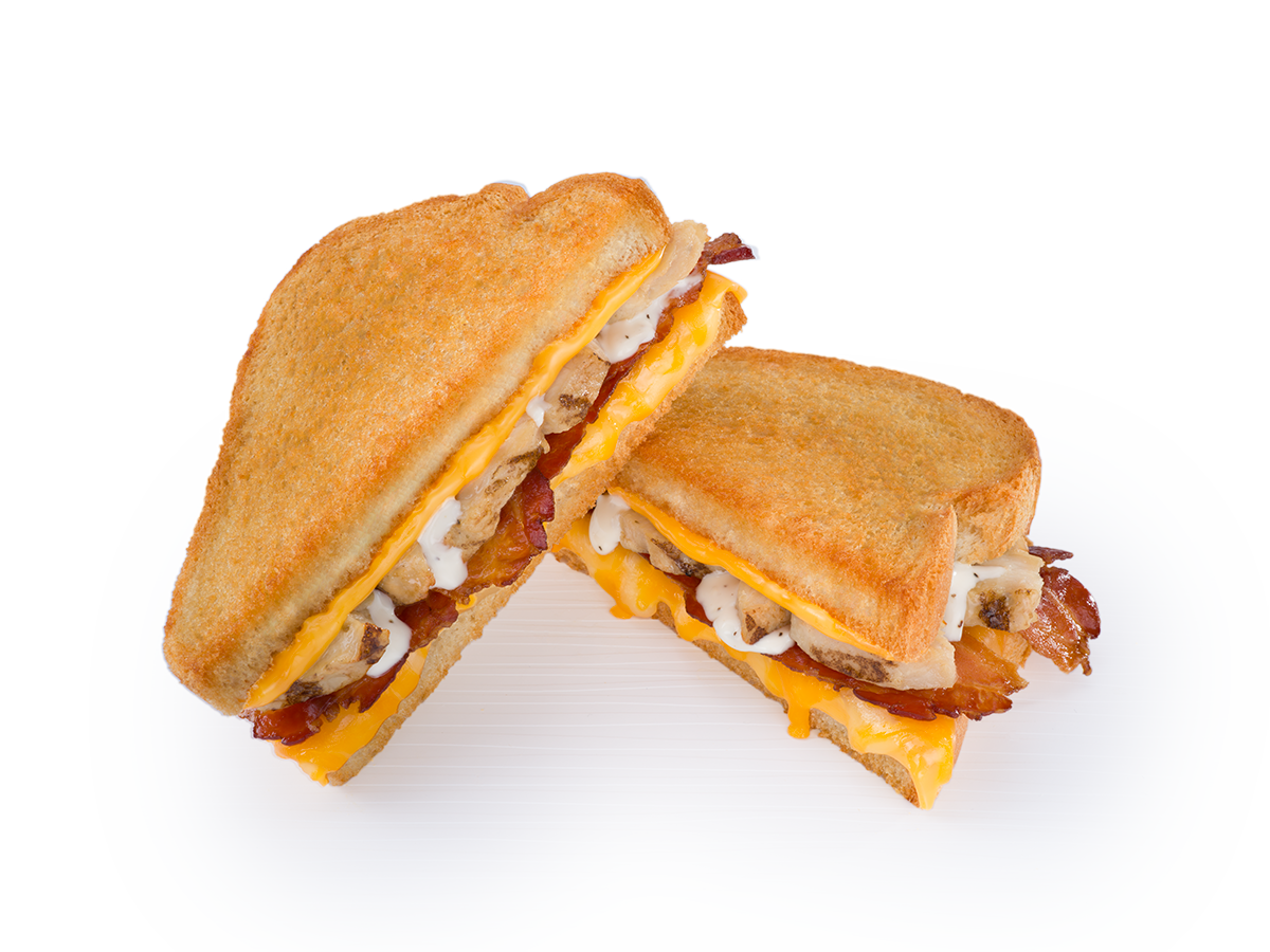 Chicken, Bacon &amp; Ranch Grilled Cheese