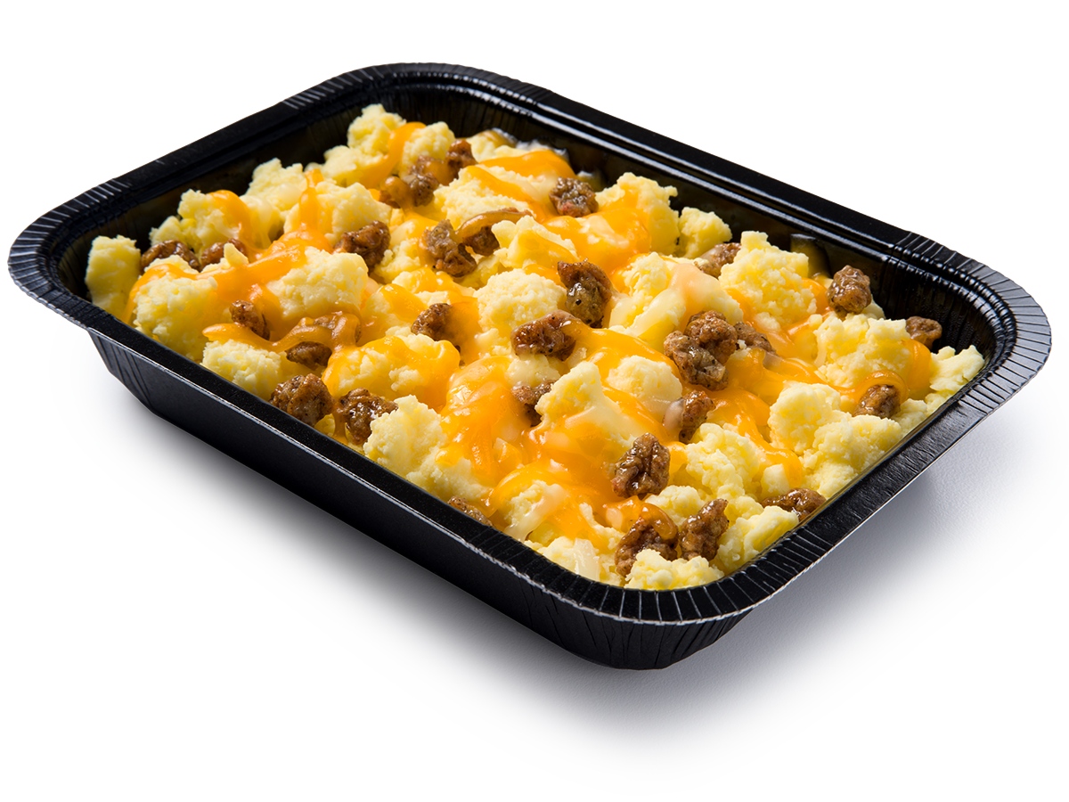 Sausage, Egg &amp; Cheese  Scramble