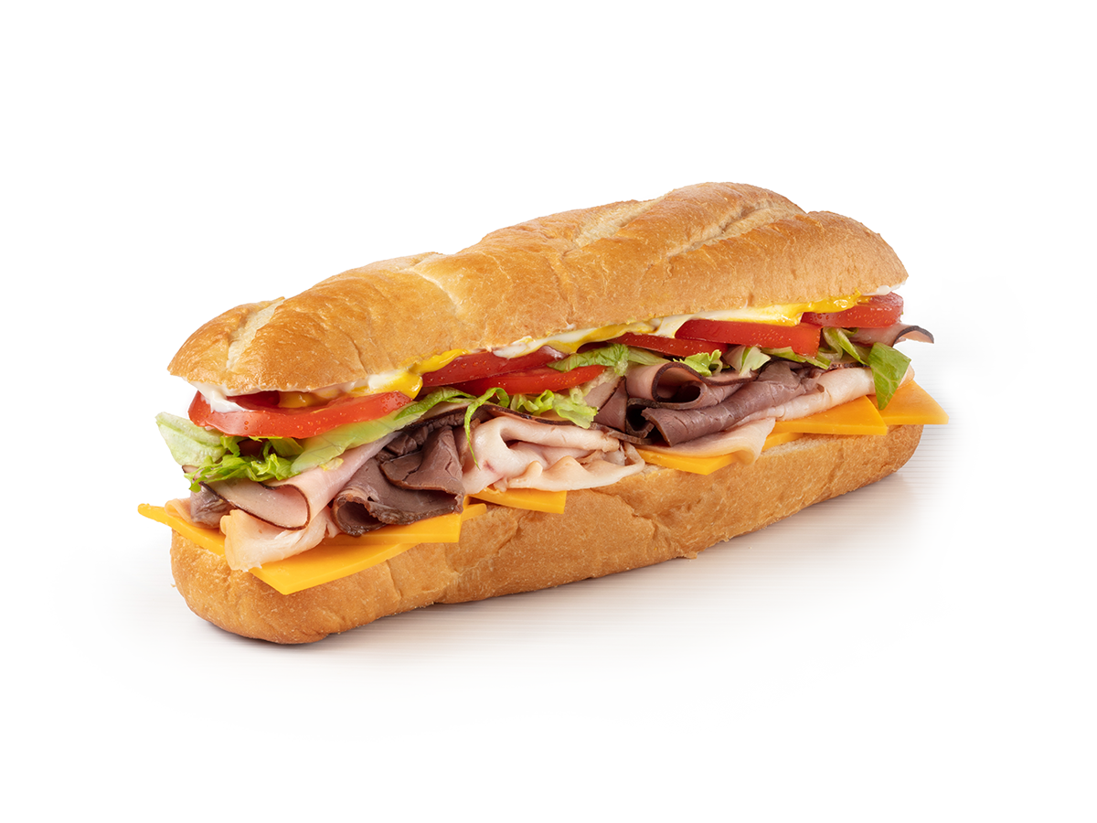 3 Meat Stack Sub