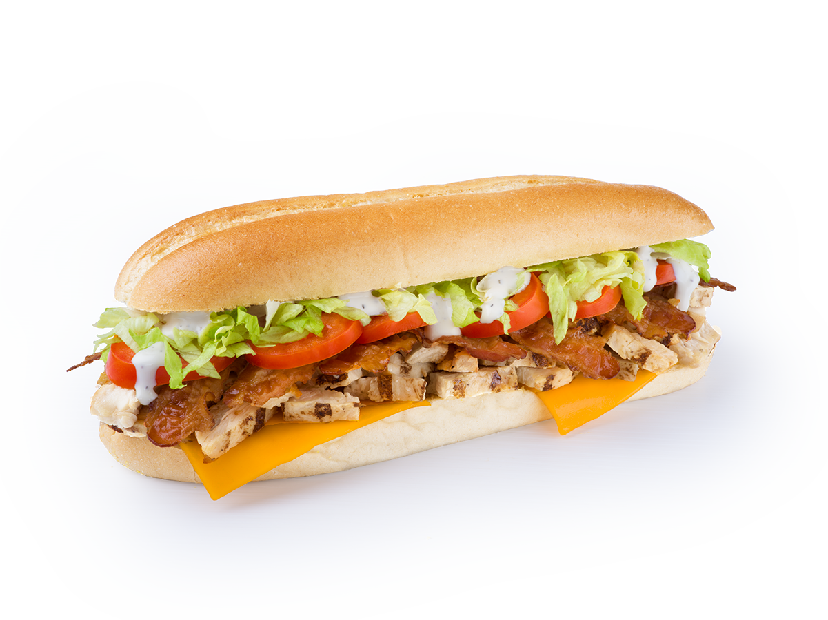 Chicken, Bacon & Ranch Sub