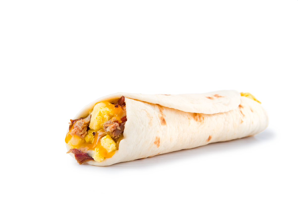 Brisket, Egg & Cheese Taco