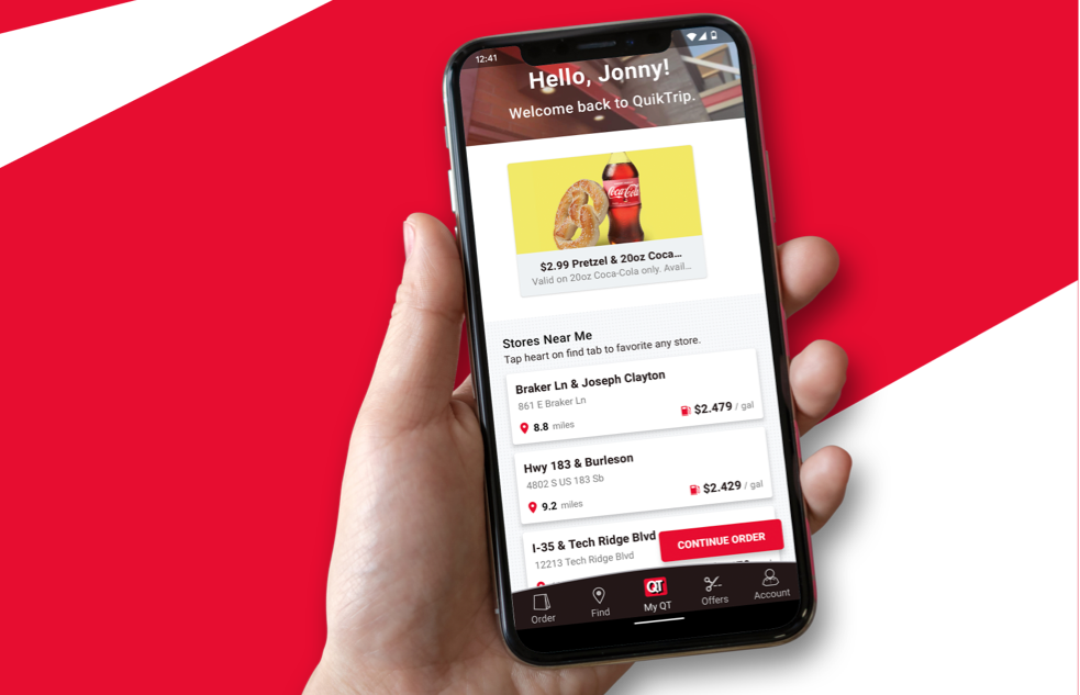 Order Ahead With The QT Mobile App