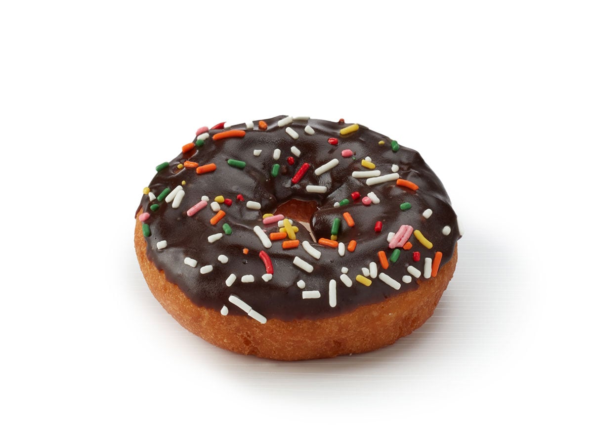 Cake Donut with Sprinkles