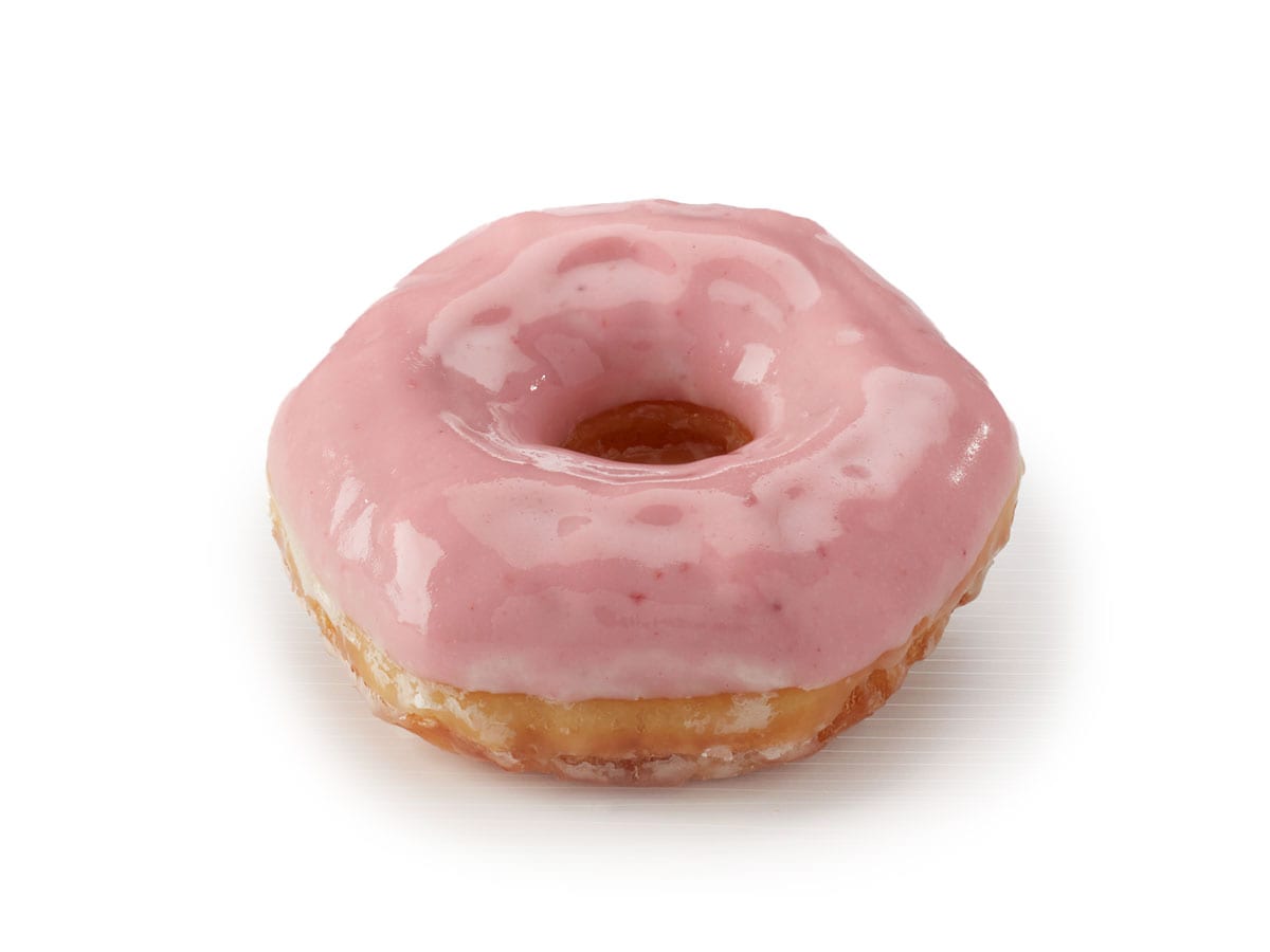 Strawberry Iced Donut