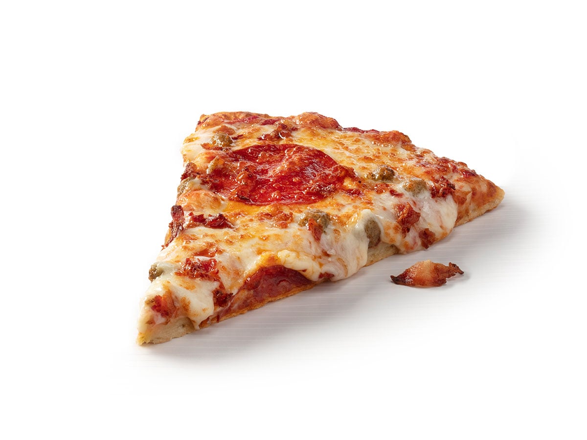 3-Meat Pizza Slice