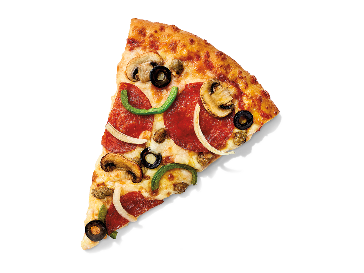 Supreme Pizza Slice